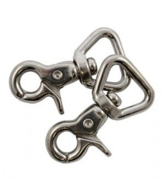Black Magic Harness Clips 2-Pack Replacement Fishing Harness Clips Black Magic Harness Clips 2-Pack Replacement Fishing Harness Clips