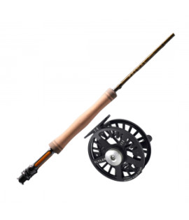 Primal Conquest Fly Rod &amp; FlyLab Exo Fly Reel Combo with Fly Line &amp; Backing