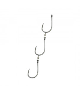 BKK Heavy Duty Ganged Hooks – Pre-Rigged Big Bait Hook Rig for Saltwater &amp; Freshwater Fishing