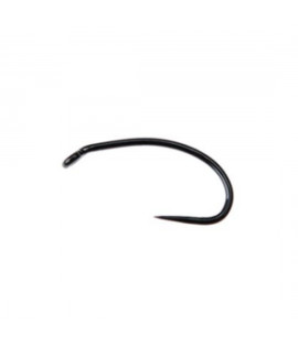 Ahrex FW541 Curved Nymph Barbless Fly Hook – Premium Barbless Curved Shank Nymph Hook