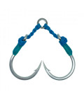 BKK Plugging Double HD Assist Hook – Heavy Duty Double Assist Hook for Saltwater Lures