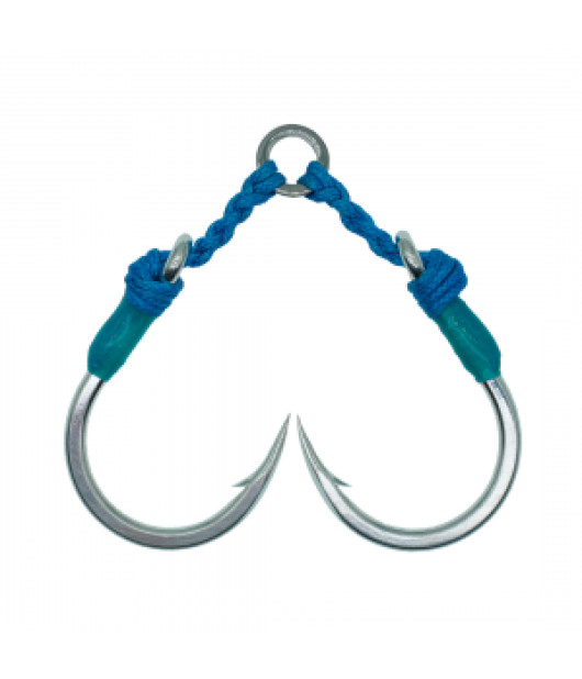 BKK Plugging Double HD Assist Hook – Heavy Duty Double Assist Hook for Saltwater Lures BKK Plugging Double HD Assist Hook – Heavy Duty Double Assist Hook for Saltwater Lures