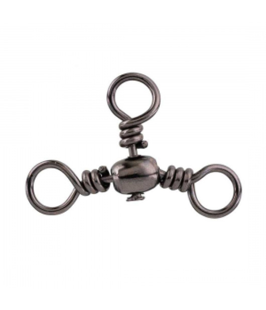 Bite Science 3 Way Barrel Swivel Heavy Duty Fishing Connector Bite Science 3 Way Barrel Swivel Heavy Duty Fishing Connector