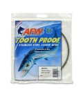 AFW Stainless Steel Tooth Proof Leader Wire – 1/4 lb Spool Heavy Duty Fishing Wire Leader
