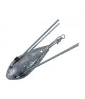 Assassin Grem Wire Grapnel Fishing Sinker for Secure Bottom Holding