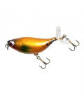 Taylor Made Fat Banger 50mm Topwater Popper Lure – Compact Surface Fishing Lure for Bass & Predator Fish