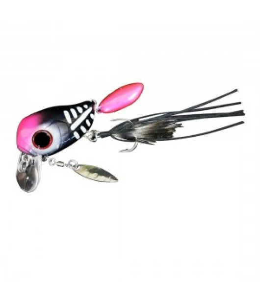 Jackall Micro Tappy Topwater Popper Lure – Finesse Surface Fishing Lure for Bass & Predator Fish Jackall Micro Tappy Topwater Popper Lure – Finesse Surface Fishing Lure for Bass & Predator Fish