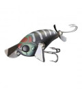 Jackall Micro Pompadour Topwater Prop Lure – Finesse Surface Fishing Lure for Bass & Predator Fish