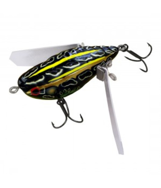 Imakatsu Wood Aventa Crawler GT Topwater Lure – Premium Wooden Surface Crawler for Bass & Predator Fishing