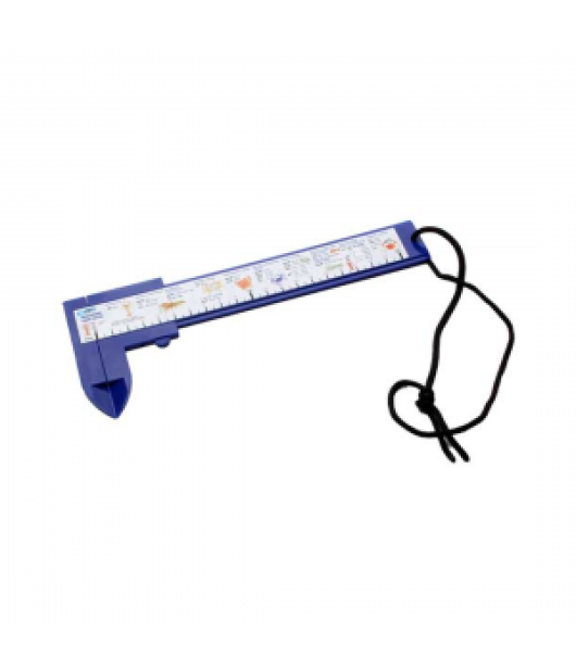 AFN Crab Measure Ruler – Durable Portable Crab Measuring Tool for Recreational & Professional Fishing
