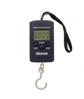 Mustad Compact Digital Fish Scale – Portable High-Precision Fishing Weighing Scale with LCD Display