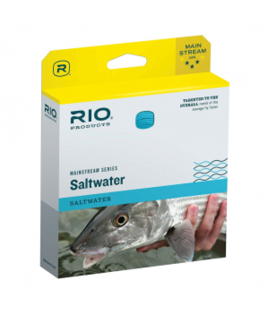 RIO Mainstream Saltwater Fly Line – Durable Tropical Fly Fishing Line for Saltwater Species RIO Mainstream Saltwater Fly Line – Durable Tropical Fly Fishing Line for Saltwater Species