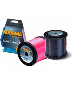 Maxima Tournament Pink Mono 1000m – High-Visibility Tournament Grade Monofilament Fishing Line for Saltwater & Big Game Fishing