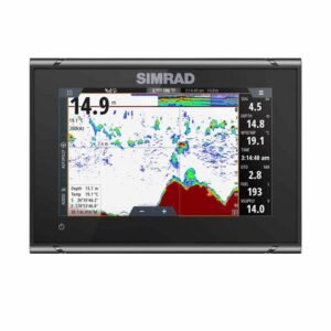 SIMRAD GO7 XSR Fishfinder/Chartplotter Combo with Active Imaging 3-in-1 Transducer and C-MAP DISCOVER Charts