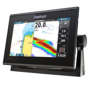 Simrad GO9 XSE Chartplotter Fishfinder w C-MAP Discover Chart - No Transducer