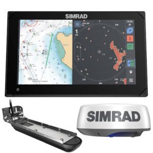 Simrad NSX 3009 Radar Bundle - HALO20+ Radar Dome Active Imaging 3-in-1 Transducer