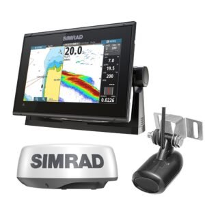 Simrad GO9 XSE Combo w/Transom Mount Transducer 83/200 kHz HALO20 Package