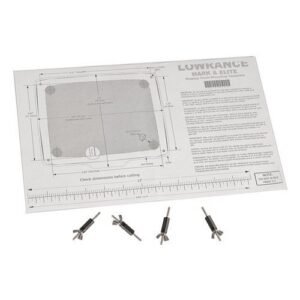 Lowrance Elite/Mark Flush Mount Kit 5' Fm-Me5