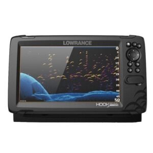 Lowrance Hook Reveal 9 Combo W/Tripleshot Transom Mount & C-Map Contour+ Card