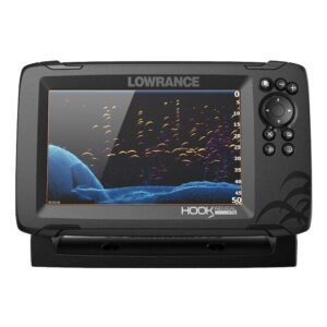 Lowrance Hook Reveal 7 Combo W/Tripleshot Transom Mount & C-Map Contour+ Card