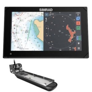 Simrad Nsx 3009 9 inch Combo Chartplotter & Fishfinder W/Active Imaging 3-In-1 Transducer