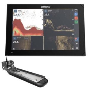 Simrad Nsx 3012 12 inch Combo Chartplotter & Fishfinder W/Active Imaging 3-In-1 Transducer