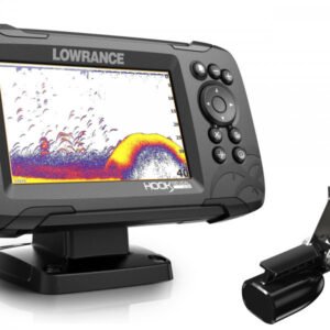 LOWRANCE HOOK REVEAL 5 with 50/200 kHz Transom Transducer