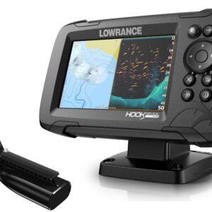 LOWRANCE HOOK REVEAL 5 with 83 / 200 kHz Transom Transducer