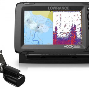 LOWRANCE HOOK REVEAL 7 with 50/200 kHz Transom Transducer