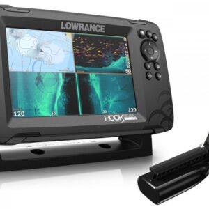 LOWRANCE HOOK REVEAL 7 with 83 / 200 kHz Transom Transducer