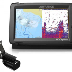 LOWRANCE HOOK REVEAL 9 with 50/200 kHz Transom Transducer