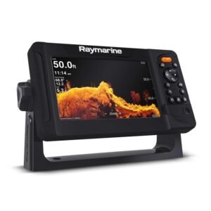 RAYMARINE Element 7HV Fishfinder/Chartplotter Combo with HV-100 Transom-Mount Transducer and LightHouse Charts