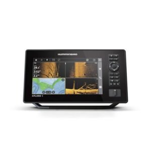 XPLORE 9 CMSI+ Fishfinder/Chartplotter Combo with Basemap Charts and Transducer