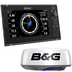 B&G Zeus 3s 12 Combo Multi-Function Sailing Display Radar Bundle Halo20+ 20'' Radar Dome - No Hdmi Video Outport