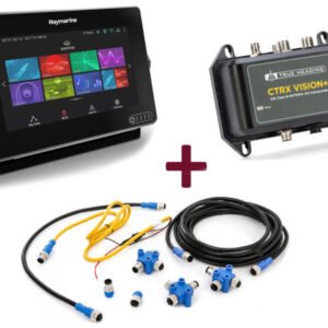 RAYMARINE AXIOM 7 with TrueHeading CTRX-VISION+ AIS Transponder and NMEA2000 Starter Kit