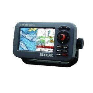 Si-Tex Svs-560cf Chartplotter - 5'' Color Screen W/Internal Gps & Navionics+ Flexible Coveragec