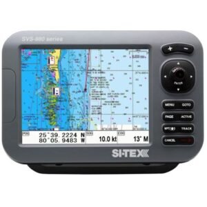 Si-Tex Gps Chart-Dual Frequency 600w Sonar System - 8 &Rdquo Color Lcd W/Internal & External Gps Antenna & C-Map 4d Card